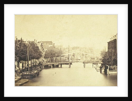 View Zwanenburgwal in Amsterdam by Eduard Isaac Asser