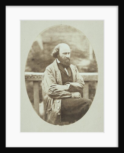 Portrait of Marie Eugène Bour for the balustrade of the garancine factory by Eduard Isaac Asser