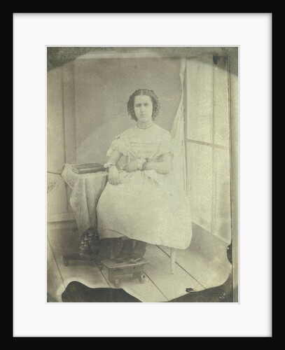 Portrait of Anna-Gratia Asser by Eduard Isaac Asser