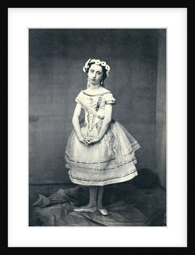 Portrait of a girl in tulle by Eduard Isaac Asser