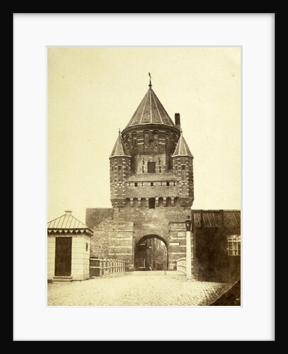 View of the Little Wood Gate, Haarlem by Eduard Isaac Asser