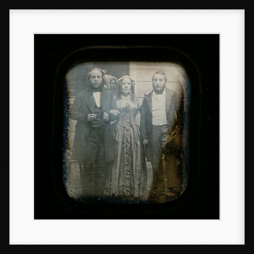 Portrait of Euphrosine Asser Oppenheim and two of her brothers by Eduard Isaac Asser