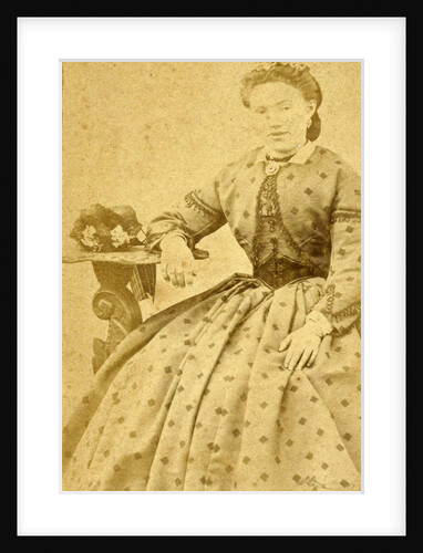 Portrait of a woman by Standaert Frères