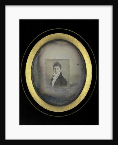 Painted or drawn portrait of an unknown man (Dutch) by Anonymous