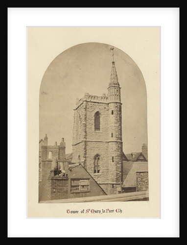 Tower of St. Mary le Port Church by C.W. Warren