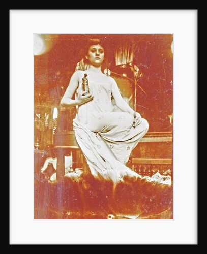 Woman figurine by Alphonse Mucha