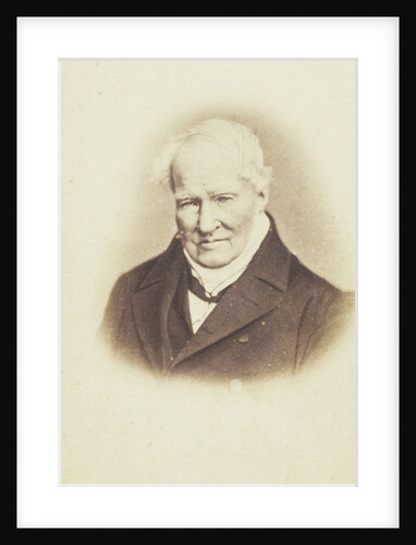 Portrait Alex von Humboldt by E. Linde
