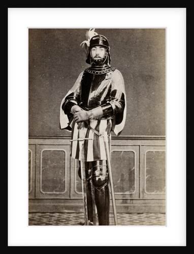 Portrait of (presumably) a Delft student with armor and sword by Frederik Gräfe