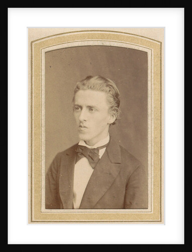 Portrait of a young man by Albert Greiner