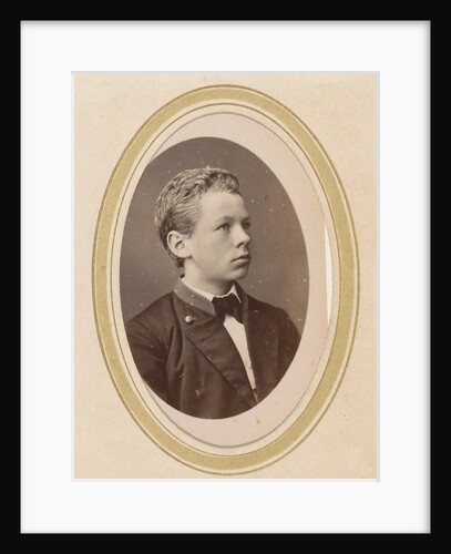 Portrait of a young man with a bow by Bernardus Bruining