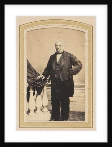 Portrait of a man with a jacket by A. Böeseken