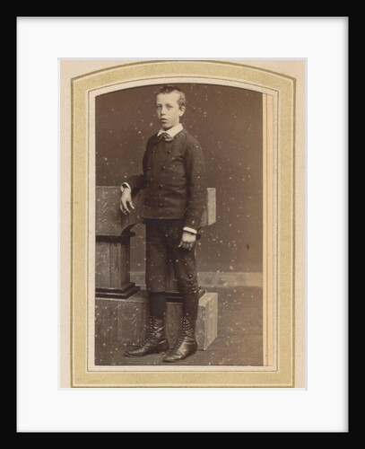 Portrait of Esquire Aneas Mackay with lace-up boots and breeches by Willem Carel Heijenberg