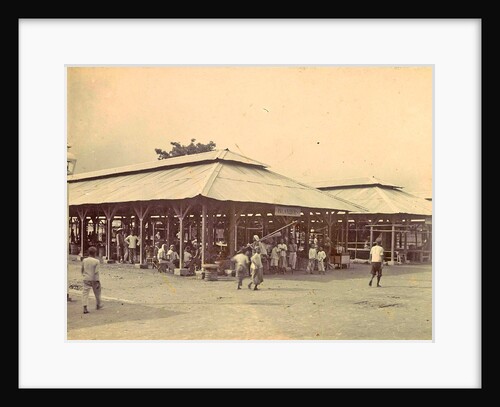 Audience at market halls in Ambon, Indonesia by Anonymous
