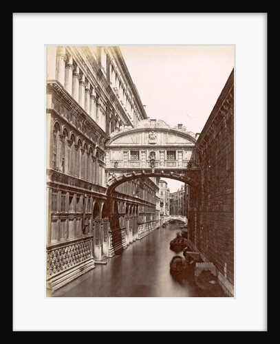 Bridge of Sighs in Venice by Carlo Ponti