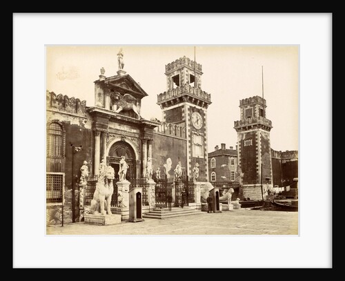 Gateway to the Arsenal in Venice by Carlo Ponti
