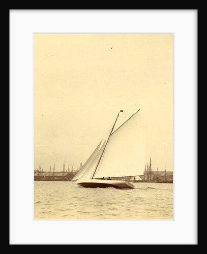 Sailing ship on the water by Anonymous