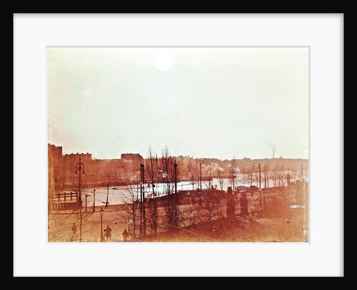 View Weesperzijde and Amsteldijk in Amsterdam at night, south of the New Amstel Bridge, Nieuwe Amstelbrug by Anonymous