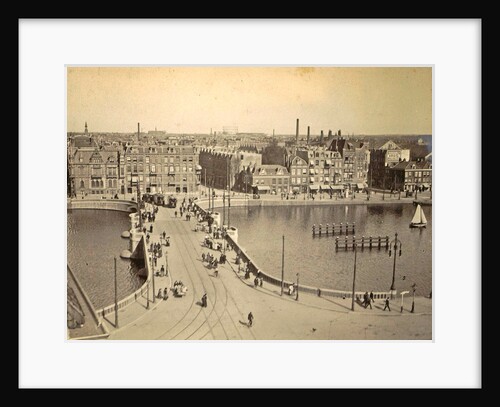View of the New Amstel Bridge towards East Amsterdam by Anonymous