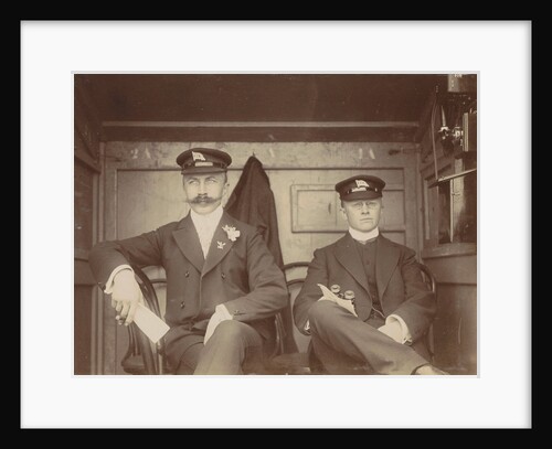 Two captains on board a ship by Anonymous