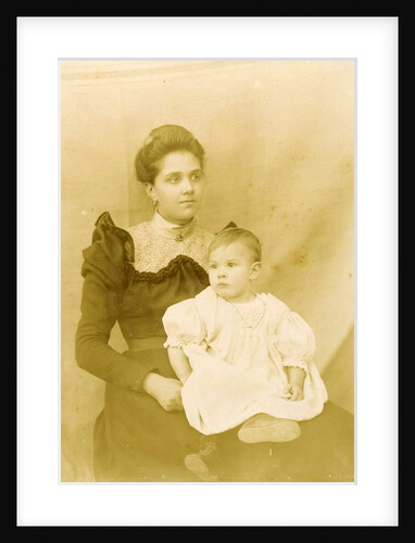 Part of album with family photos by Anonymous