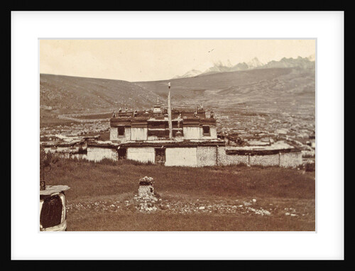 Exterior of a second British telegraph station in Juna at 427 meters by D.T. Dalton