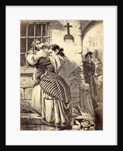 Print of a painting by John Phillip by Anonymous