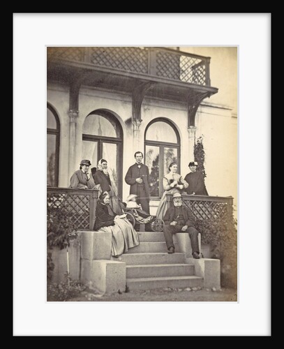 Portrait of the family Yates for a country house in Christiania by Anonymous