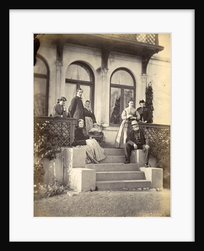 Family Portrait Yates for a house in Christiania by Anonymous