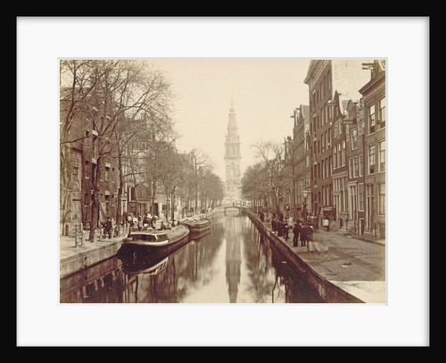 Amsterdam, Groenburgwal Canal by Anonymous