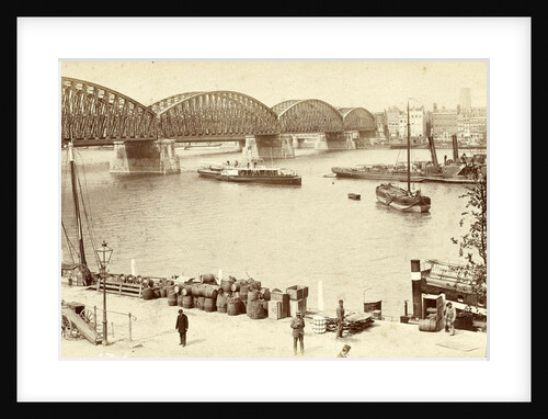 Rotterdam, Railway Bridge by Anonymous