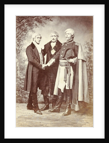 Portrait men in suits independence celebrations by Anonymous