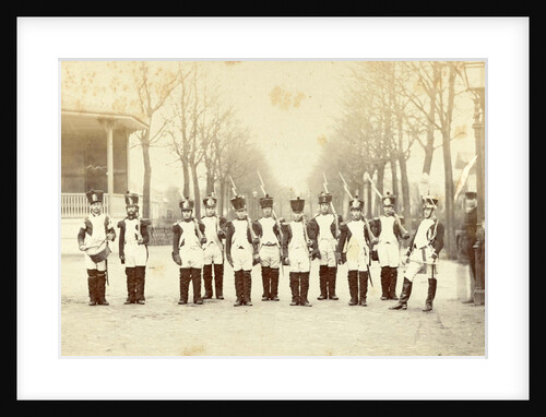 costumed soldiers independence celebrations by Anonymous