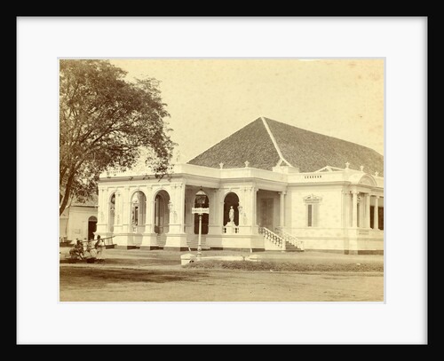 Exterior of Comedy Building in Batavia, Indonesia by Anonymous