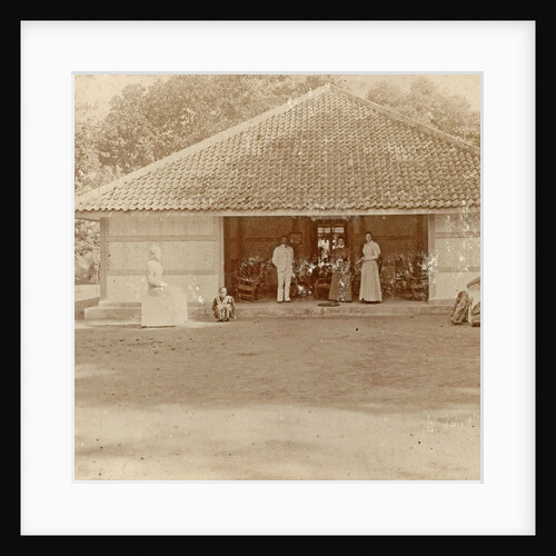 for a Dutch house with Buddha statues in the Dutch East Indies by Anonymous