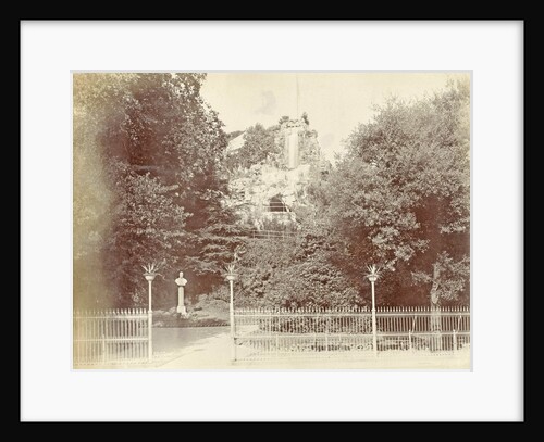 View of the park Villetta di Negro in Genoa, Italy by Alfredo Noack