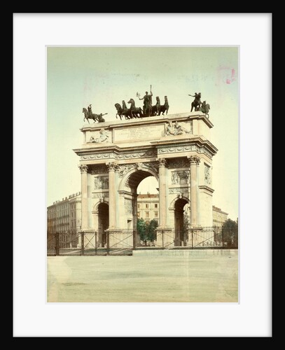 Arco della Pace in Milan Italy by Anonymous