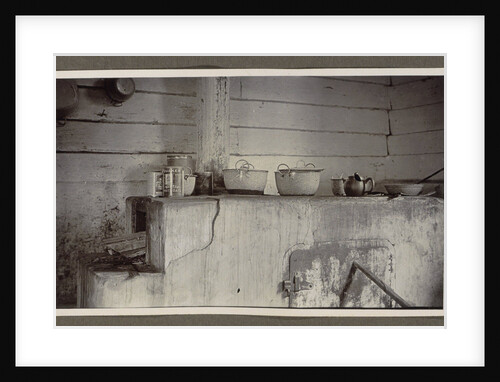 stove with pans and food by Anonymous