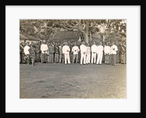 Indian chiefs welcome immigrants by Anonymous