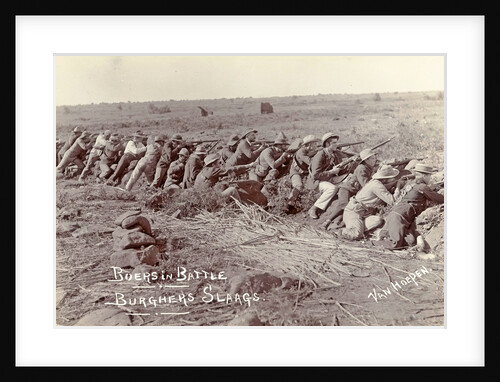 Farmers in Battle, burghers clashed by Jan van Hoepen