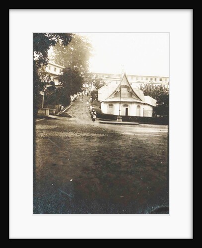 Sumatra indonesia village at Fort de Cock by Anonymous