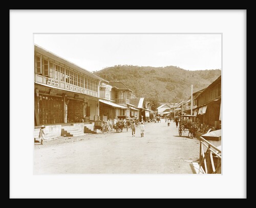 Padang street China town by Christiaan Benjamin Nieuwenhuis