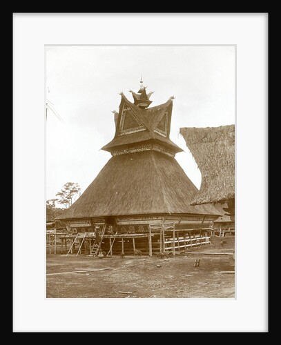 Sumatra indonesia, Kampong Batak, home of the head by Christiaan Benjamin Nieuwenhuis