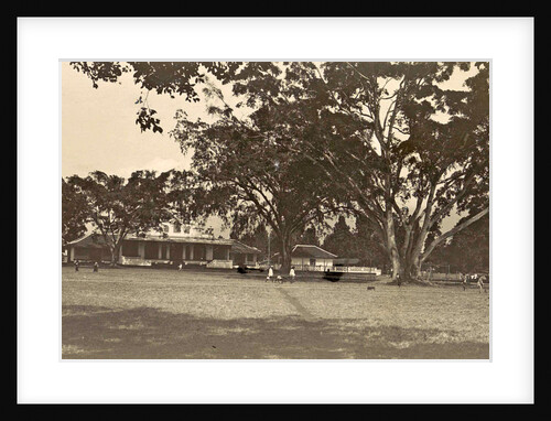 Java, Indonesia, Garut with aloon-aloon and mosque by Anonymous