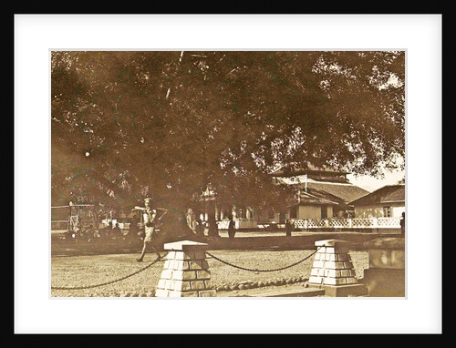 Java, Indonesia, Garut with aloon-aloon and prison by Anonymous