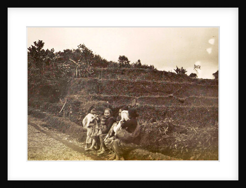 Java, Indonesia Ninisvbo with sawahs by Anonymous