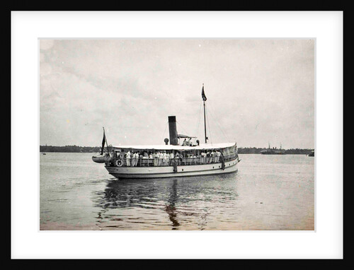 Java, Indonesia, ship P. H. Janssen departure from Belawan by Anonymous