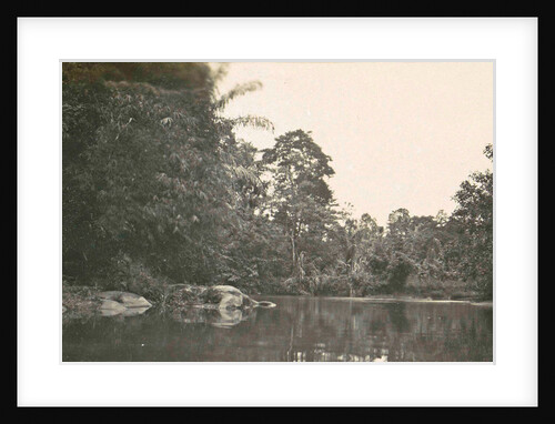 Dutch East Indies, indonesia, River Deli Toewa by Anonymous