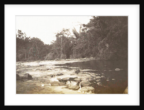 Dutch East Indies, indonesia, River Deli Tuva by Anonymous