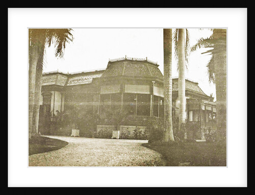 Sumatra, Pangkalang-Brandan home with head administrator by Anonymous
