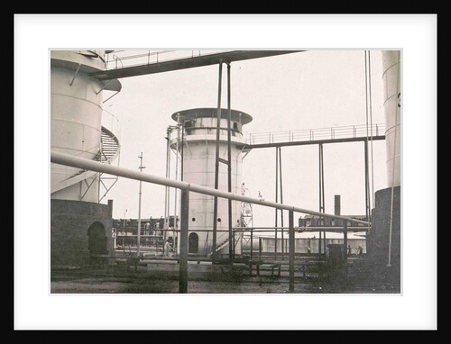Sumatra indonesia Pangkalang-Brandan with factory complex by Anonymous